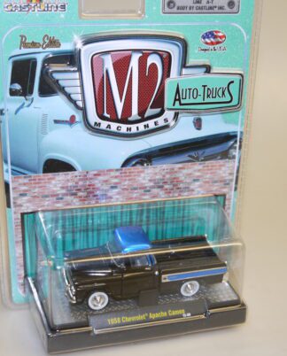 1:64 Castline M2 Machines 31500 1958 Chevrolet Apache schwarz, neuw./ovp