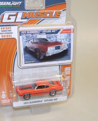 1:64 Greenlight 13110 1972 Oldsmobile Cutlass orange, neuw./ovp