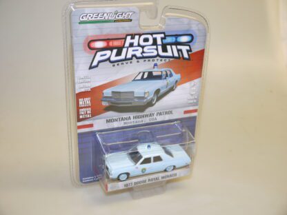 1:64 Greenlight 42760 1977 Dodge Royal Monaco Montana Highway Patrol, neuw./ovp