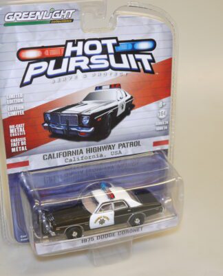 1:64 Greenlight 42810-A 1975 Dodge Coronet California Highway Patrol, neuw./ovp
