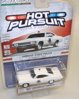 1:64 Greenlight 42800-A 1965 Chevrolet Impala Indiana State Police, neuw./ovp