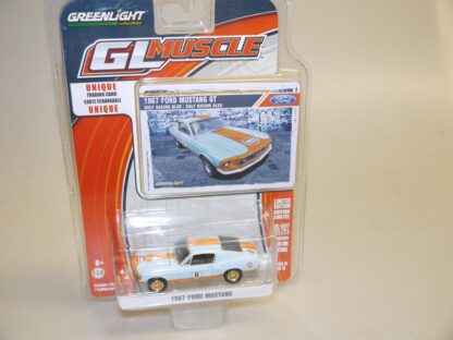 1:64 Greenlight 13160 1967 Ford Mustang Gulf Racing, neuw./ovp