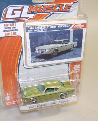 1:64 Greenlight 13090 1969 Chevrolet Copo Chevelle grün, neuw./ovp