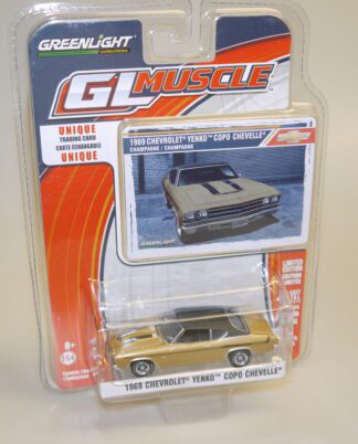 1:64 Greenlight 13150 Chevrolet Yenko Copo Chevelle sand, neuw./ovp