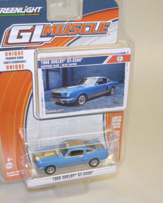 1:64 Greenlight 13120 1966 Shelby blau, neuw./ovp