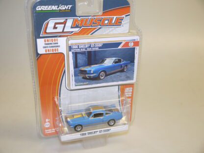 1:64 Greenlight 13120 1966 Shelby blau, neuw./ovp