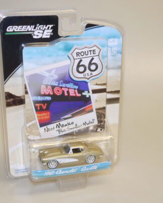 1:64 Greenlight 29700 1961 Chevrolet Corvette gold-met., neuw./ovp