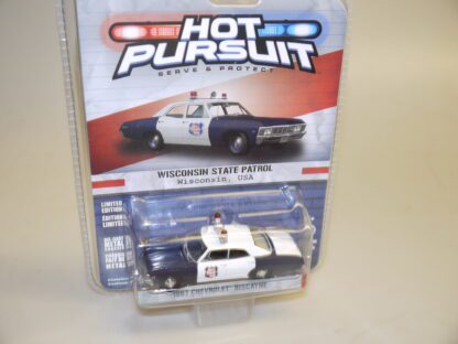 1:64 Greenlight 42710 1967 Chevrolet Biscayne Wisconsin SP, neuw./ovp