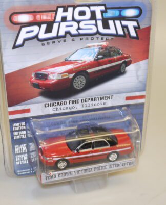 1:64 Greenlight 42700 Ford Crown Vic Chicago Fire Dep., neuw./ovp