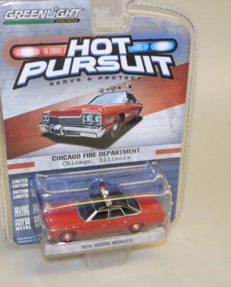 1:64 Greenlight 42700 1974 Ford Monaco Chicago Fire Dep., neuw./ovp