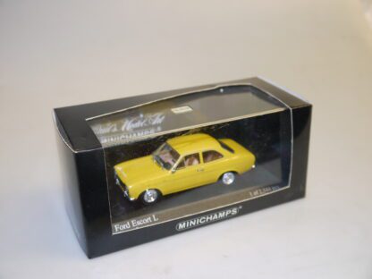 1:43 Minichamps 400 081000 Ford Escort 1300L 1971 gelb, neuw./ovp