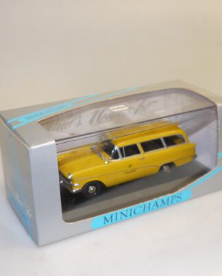 1:43 Minichamps Opel Rekord P1 Olympia DBP Fernmeldedienst, neuw./ovp