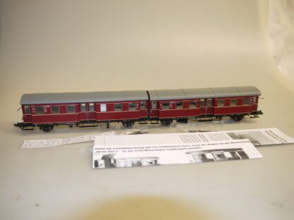 H0 Brawa 2420 Nebenbahnwagen-Set Ci - top-Zustand, aber ohne OVP