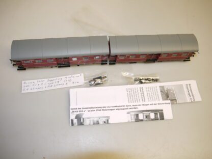 H0 Brawa 2420 Nebenbahnwagen-Set Ci - top-Zustand, aber ohne OVP – Bild 3