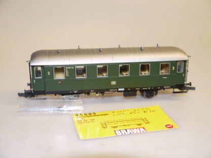 H0 Brawa 45505 Nebenbahnwagen Ci 2.Kl. 98 108 Kar - top-Zustand, aber ohne OVP