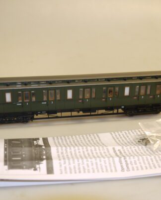 H0 Brawa 45253 Abteilwagen 3.Kl. 020 591 Mz - top-Zustand, aber ohne OVP