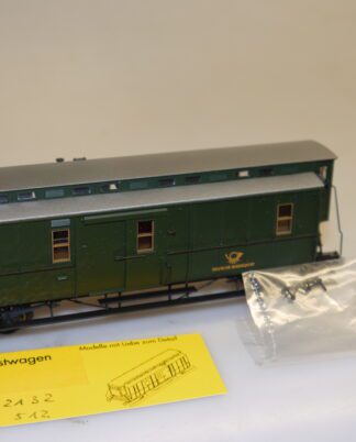 H0 Brawa 2132: Postwagen - top-Zustand, aber ohne OVP