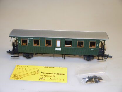 H0 Brawa 2161 Personenwagen 2.Kl. 092931 Stg - top-Zustand, aber ohne OVP