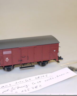 H0: Brawa 48205 Güterwagen aus 3er-Set G10 135 782- top-Zustand, aber ohne OVP