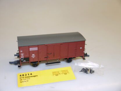 H0: Brawa 48214 Güterwagen G10 124 573 - top-Zustand, aber ohne OVP