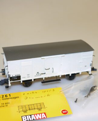 H0: Brawa 48261 Güterwagen IE DSB - top-Zustand, aber ohne OVP