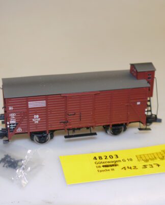 H0: Brawa 48203 Güterwagen G10 142 537 - top-Zustand, aber ohne OVP