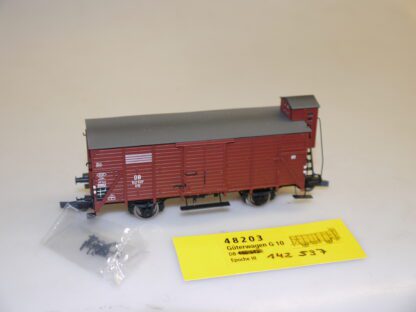 H0: Brawa 48203 Güterwagen G10 142 537 - top-Zustand, aber ohne OVP