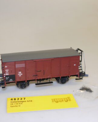 H0: Brawa 48227 Güterwagen G10 119 826 - top-Zustand, aber ohne OVP