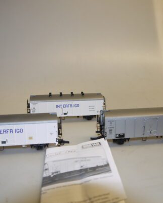 H0: Brawa 2040 Kühlwagen-Set Interfrigo - top-Zustand, aber ohne OVP