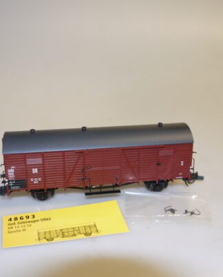 H0: Brawa 48693 Ged.Güterwagen Glhkü DR - top-Zustand, aber ohne OVP