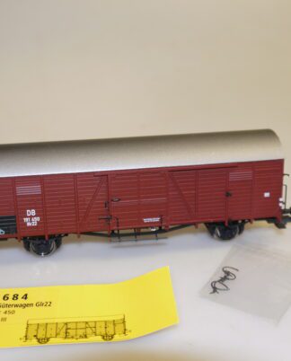H0: Brawa 48684 Ged.Güterwagen Glr22 191 450 - top-Zustand, aber ohne OVP