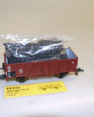 H0: Brawa 48406 Güterwagen Om 21 753 146 - top-Zustand, aber ohne OVP