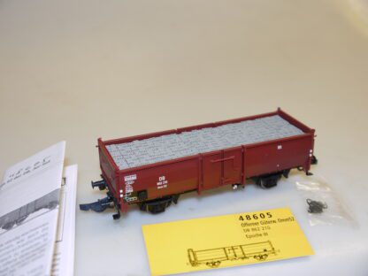 H0: Brawa 48605 Güterwagen Omm52 862 210 - top-Zustand, aber ohne OVP