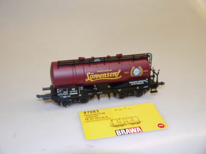 H0: Brawa 47083 Kesselwagen Löwensenf - top-Zustand, aber ohne OVP