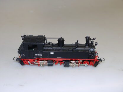 H0e: Bemo Metal Collection 1016 862 Dampflok 99 1542-2 - top/ohne OVP – Bild 4