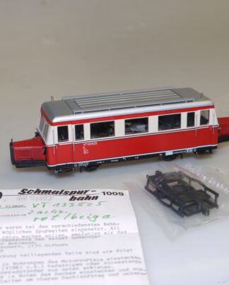 H0e Bemo 1009 Schienenomnibus Bauart Hannover - top/ohne OVP