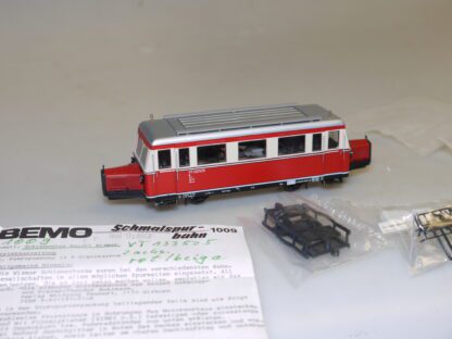 H0e Bemo 1009 Schienenomnibus Bauart Hannover - top/ohne OVP
