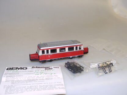 H0e Bemo 1009 Schienenomnibus Bauart Hannover - top/ohne OVP – Bild 2