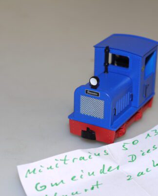 h0e Minitrains 5013 Gmeinder Diesellok blau, top/ohne ovp
