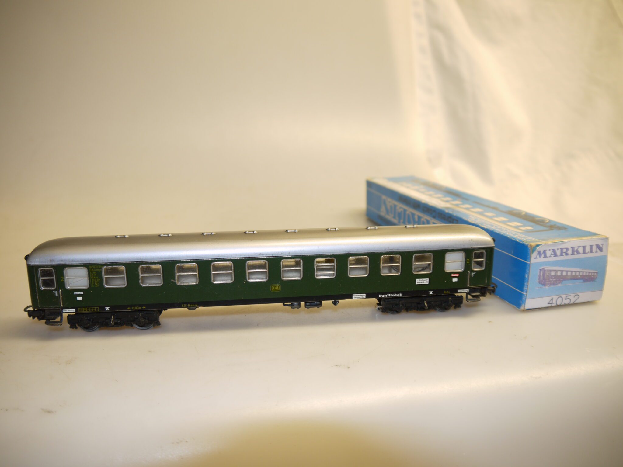 H0 Märklin 4052 Personenwagen DB Büm 2.Kl. - top/ovp/Bel.