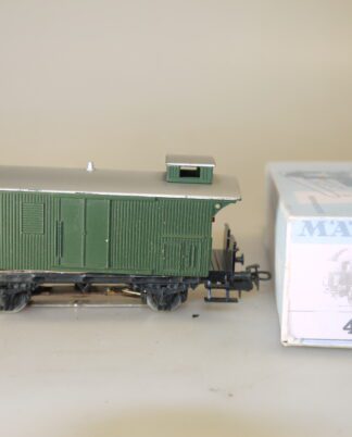 H0: Märklin 4038 Packwagen 116911 Stg, OK/ovp/Repro-Karton/Bel.