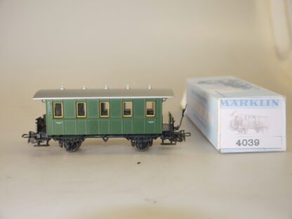H0 Märklin 4039 Abteilwagen, neuw./ovp/Repro-Karton