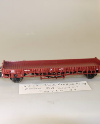 H0: Fleischmann 5227K Flachwagen, top-Zustand, aber ohne OVP