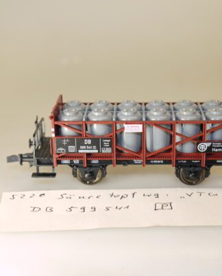 H0 Fleischmann 5220K Säuretopfwagen VTG Hamburg, KKK/top-Zustand, aber ohne OVP
