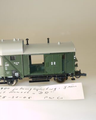 H0 Fleischmann 5700K Güterzug-Begleitwagen, top-Zustand, aber ohne OVP