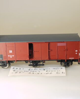 H0 Fleischmann 5731K Ged. Güterwagen Gh DR, top-Zustand, aber ohne OVP