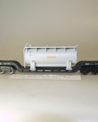 H0 Fleischmann 94 5296K Schwerlastwagen DB 'DEMAG', top-Zustand, aber ohne OVP