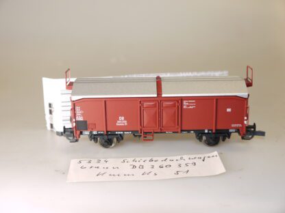 H0 Fleischmann 5334K Schiebewandwagen Kmmks 51, top-Zustand, aber ohne OVP