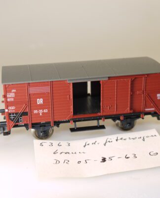 H0 Fleischmann 5363K Ged.Gw G DR, top-Zustand, aber ohne OVP