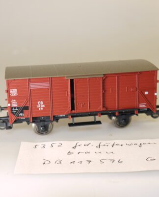 H0 Fleischmann 5352K Ged.Güterwagen G 10, top-Zustand, aber ohne OVP